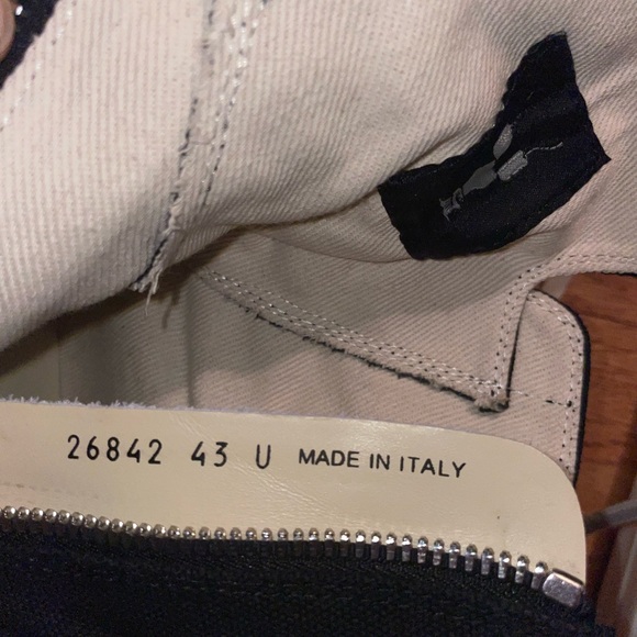 Rick Owens DRKSHDW Canvas Ramones 43 - Picture 8 of 8